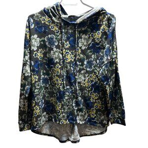 Fabulous Floral Lightweight Hooded Long Sleeve